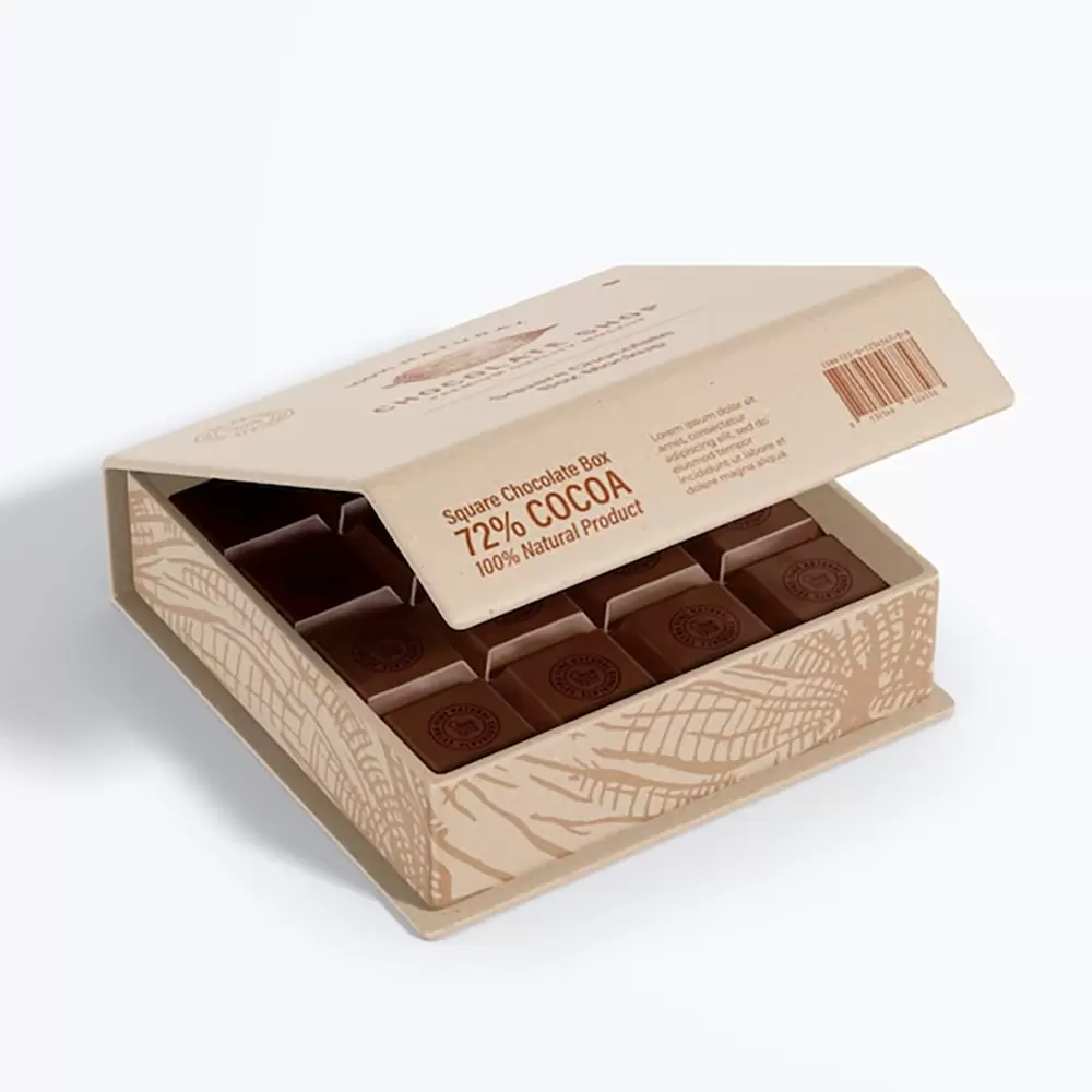 Luxury chocolate box for premium food gift packaging